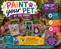 6/23 Kids Paint Your Pet at the Park